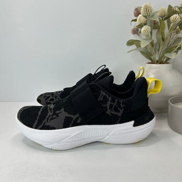 SOREL Explorer Blitz Stride Strap Black Knit Sneakers Women's 8.5 NWOB FLAW - Picture 4 of 11